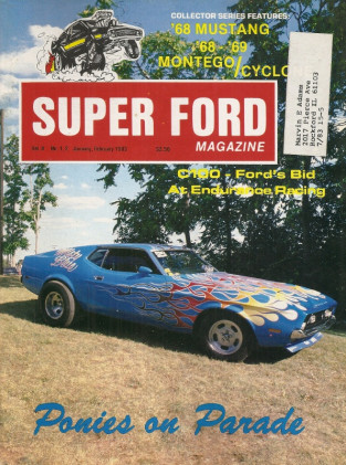 SUPER FORD 1983 JAN - TURNPIKE CRUISER, BOSS 429, MUSTANG SPECIAL, C 100